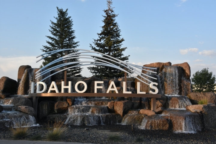 Idaho Falls City Sign